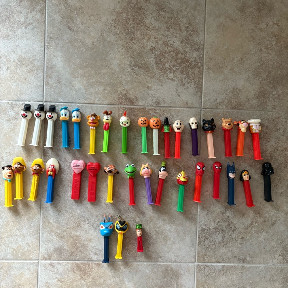 PEZ Character Candy Dispenser Collection